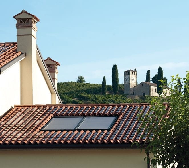 integração de telhado solar